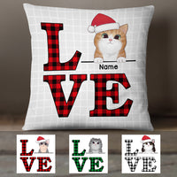 Personalized Cat Love Pillow SB42 30O57 (Insert Included) thumb 1