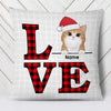 Personalized Cat Love Pillow SB42 30O57 (Insert Included) thumb 1