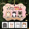Personalized Sorry Santa Christmas Cat Benelux Ornament SB41 23O47 thumb 1