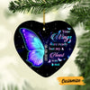 Personalized Memo Butterfly Mom Dad Heart Ornament SB61 26O47 1