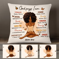 Personalized Daughter God Says You Are Pillow SB31 30O58 thumb 1