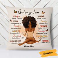 Personalized Daughter God Says You Are Pillow SB31 30O58 thumb 1