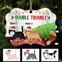 Personalized Cat Christmas Benelux Ornament SB62 95O47 thumb 1