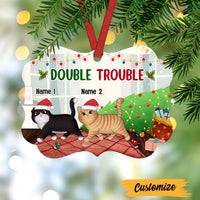 Personalized Cat Christmas Benelux Ornament SB62 95O47 thumb 1