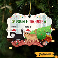 Personalized Cat Christmas Benelux Ornament SB62 95O47 thumb 1