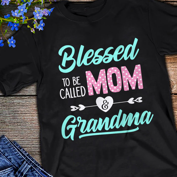 Blessed To Be Called Mom T Shirt  DB2218 30O47 1