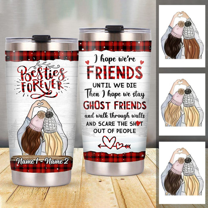 Personalized Friends Christmas Steel Tumbler SB69 30O53 1