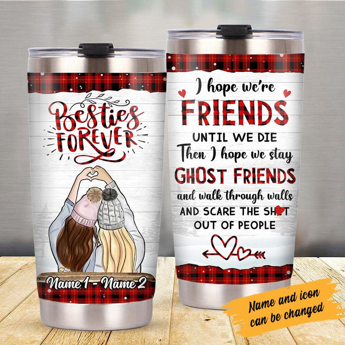 Personalized Friends Christmas Steel Tumbler SB69 30O53 1