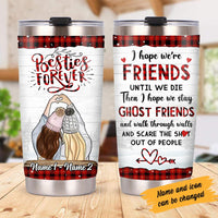 Personalized Friends Christmas Steel Tumbler SB69 30O53 thumb 1
