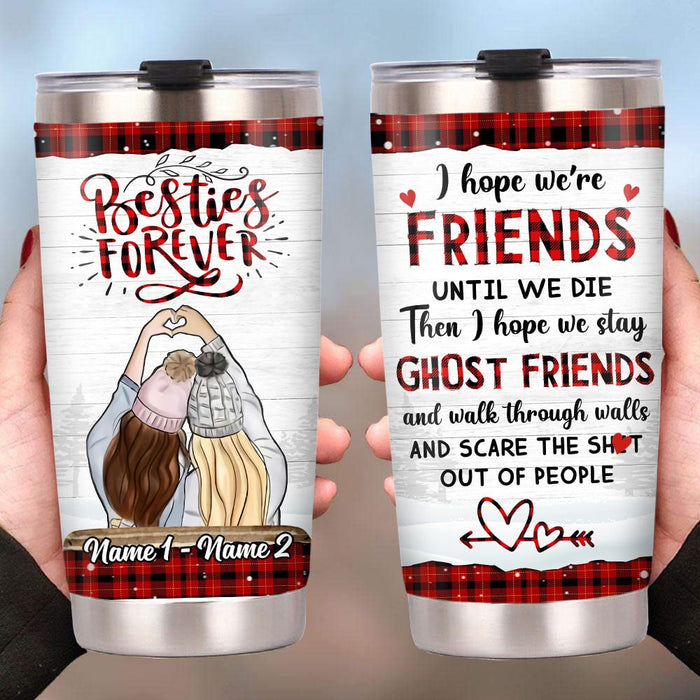 Personalized Friends Christmas Steel Tumbler SB69 30O53 1