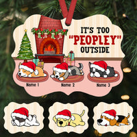 Personalized Dog Christmas Benelux Ornament SB71 87O53 thumb 1