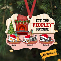 Personalized Dog Christmas Benelux Ornament SB71 87O53 thumb 1