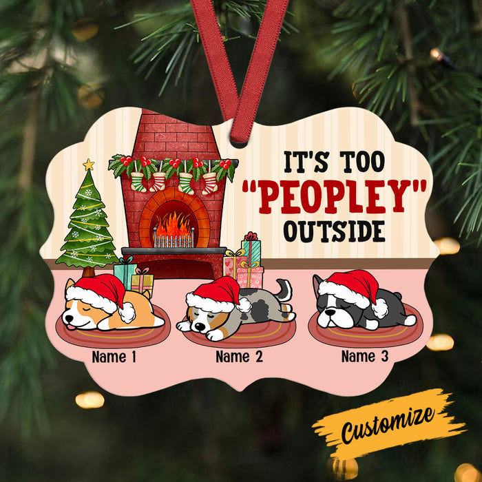 Personalized Dog Christmas Benelux Ornament SB71 87O53 1