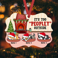 Personalized Dog Christmas Benelux Ornament SB71 87O53 thumb 1