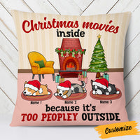 Personalized Dog Christmas Pillow SB72 87O53 thumb 1