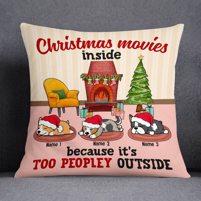 Personalized Dog Christmas Pillow SB72 87O53 1