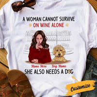 Personalized Dog Mom Need T Shirt SB71 81O34 thumb 1