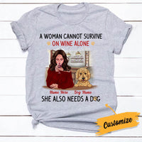 Personalized Dog Mom Need T Shirt SB71 81O34 thumb 1