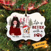 Personalized Dog Christmas Benelux Ornament SB74 30O58 thumb 1