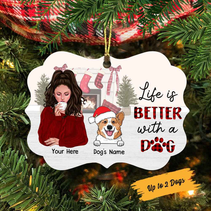 Personalized Dog Christmas Benelux Ornament SB74 30O58 1