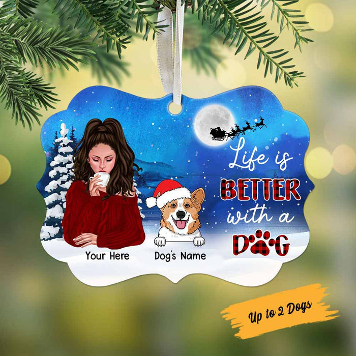 Personalized Dog Christmas Benelux Ornament SB74 30O58 1