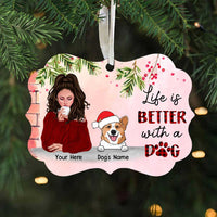 Personalized Dog Christmas Benelux Ornament SB74 30O58 thumb 1