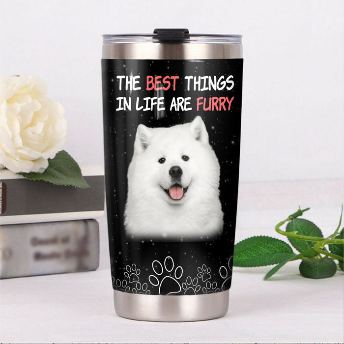 Samoyed Dog Steel Tumbler MR1201 68O56 1