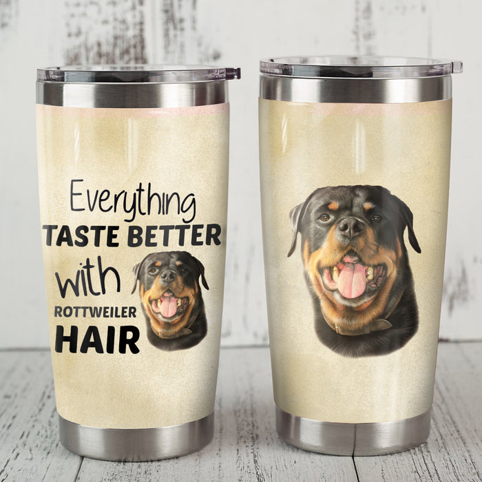Rottweiler Dog Steel Tumbler MR1103 69O31 1