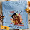 Personalized BWA Couple Still Falling In Love T Shirt SB91 85O53 1