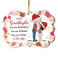 Personalized Gift For Granddaughter You Are Benelux Ornament 30214 thumb 1