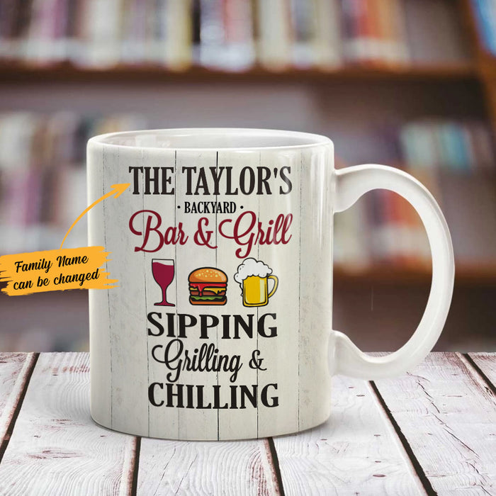 Personalized Backyard Patio Gardening Mug  JL35 85O58 SAG73 85O58 1