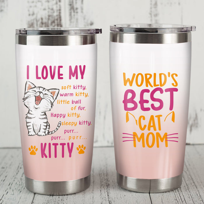 Kitty Mom Steel Tumbler MY162 73O36 1