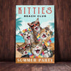 Cat Beach Club Canvas MY132 74O53 1