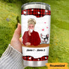 Personalized Love Coffee Dog Mom Steel Tumbler SB73 87O47 1