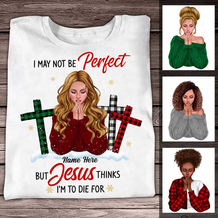 Personalized Daugter Jesus Christmas T Shirt SB76 87O34 1