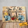 Personalized Couple You And Me Poster SB74 95O36 1