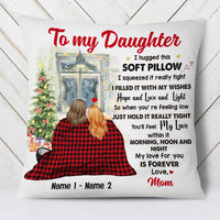 Personalized Granddaughter Christmas Pillow SB79 30O57 (Insert Included) thumb 1
