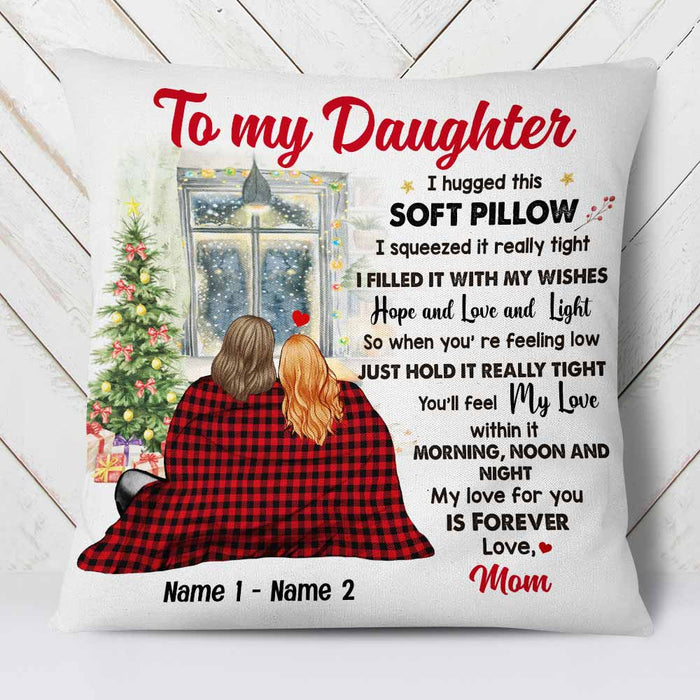 Personalized Granddaughter Christmas Pillow SB79 30O57 (Insert Included) 1