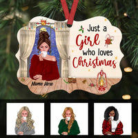 Personalized Girl Love Christmas Benelux Ornament SB153 24O57 thumb 1