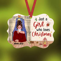 Personalized Girl Love Christmas Benelux Ornament SB153 24O57 thumb 1