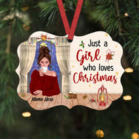 Personalized Girl Love Christmas Benelux Ornament SB153 24O57 thumb 1