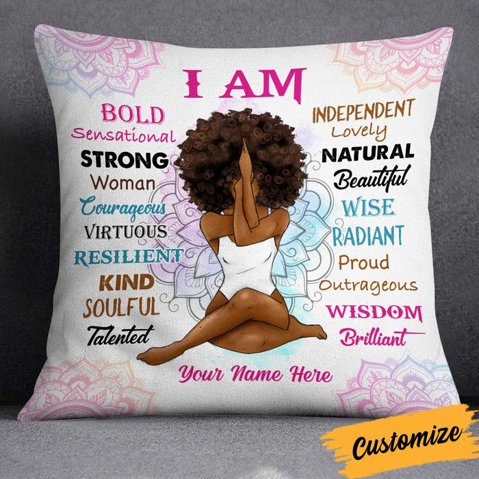 Personalized BWA I Am Pillow SB82 85O34 (Insert Included) 1