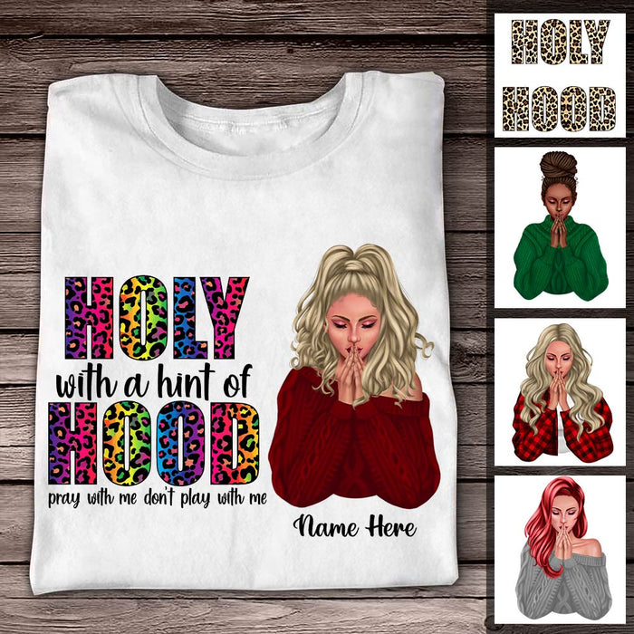 Personalized BWA Holy Hood T Shirt SB81 24O47 1