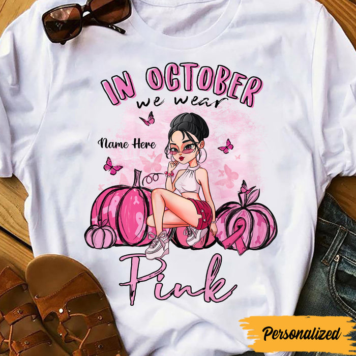 Personalized AWA Pink T Shirt SB83 30O47 1