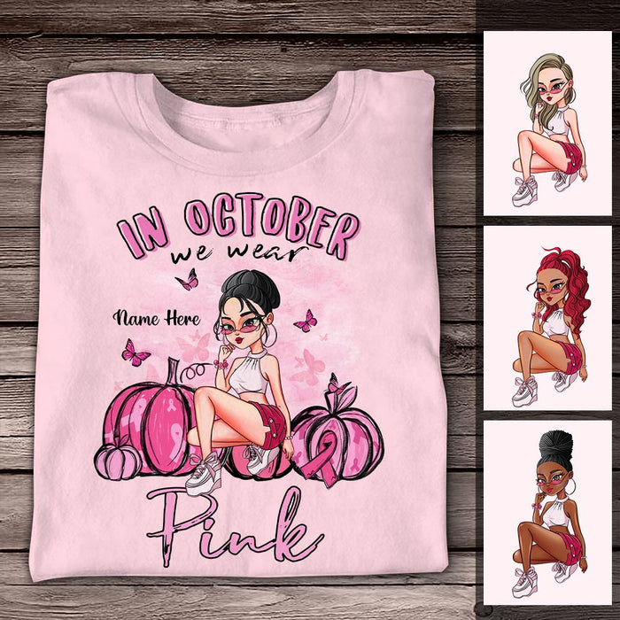 Personalized AWA Pink T Shirt SB83 30O47 1