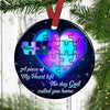 Personalized Memo Piece Of My Heart Circle Ornament SB92 26O58 1