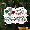 Personalized Christmas Couple Together Benelux Ornament SB91 26O47 1