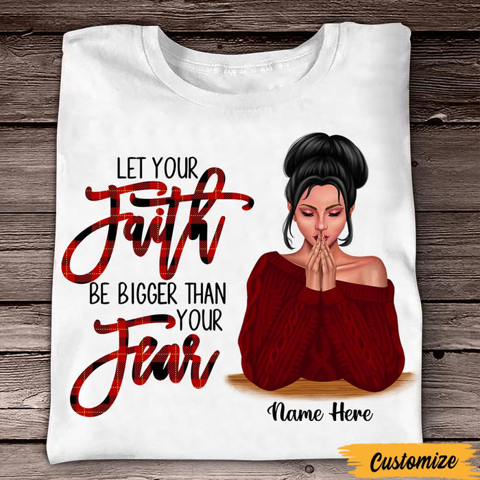 Personalized BWA Faith Over Fear T Shirt SB91 24O47 1