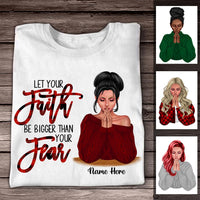 Personalized BWA Faith Over Fear T Shirt SB91 24O47 thumb 1