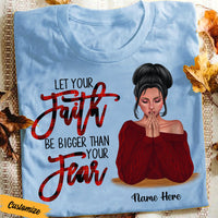 Personalized BWA Faith Over Fear T Shirt SB91 24O47 thumb 1